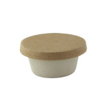 Kraft Paper Lid for 210POC60N & 210POB61 & 210GPU7(BR) Dia:2.44in - 50 pcs Kraft Paper Lid for 210POC60N & 210POB61 & 210GPU7(BR) Dia:2.44in - 50 pcs